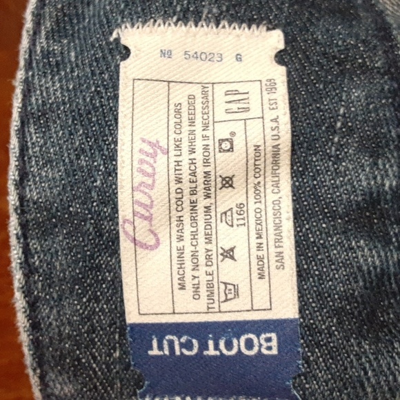 Gap Women's Curvy Bootcut Jeans - Picture 4 of 6